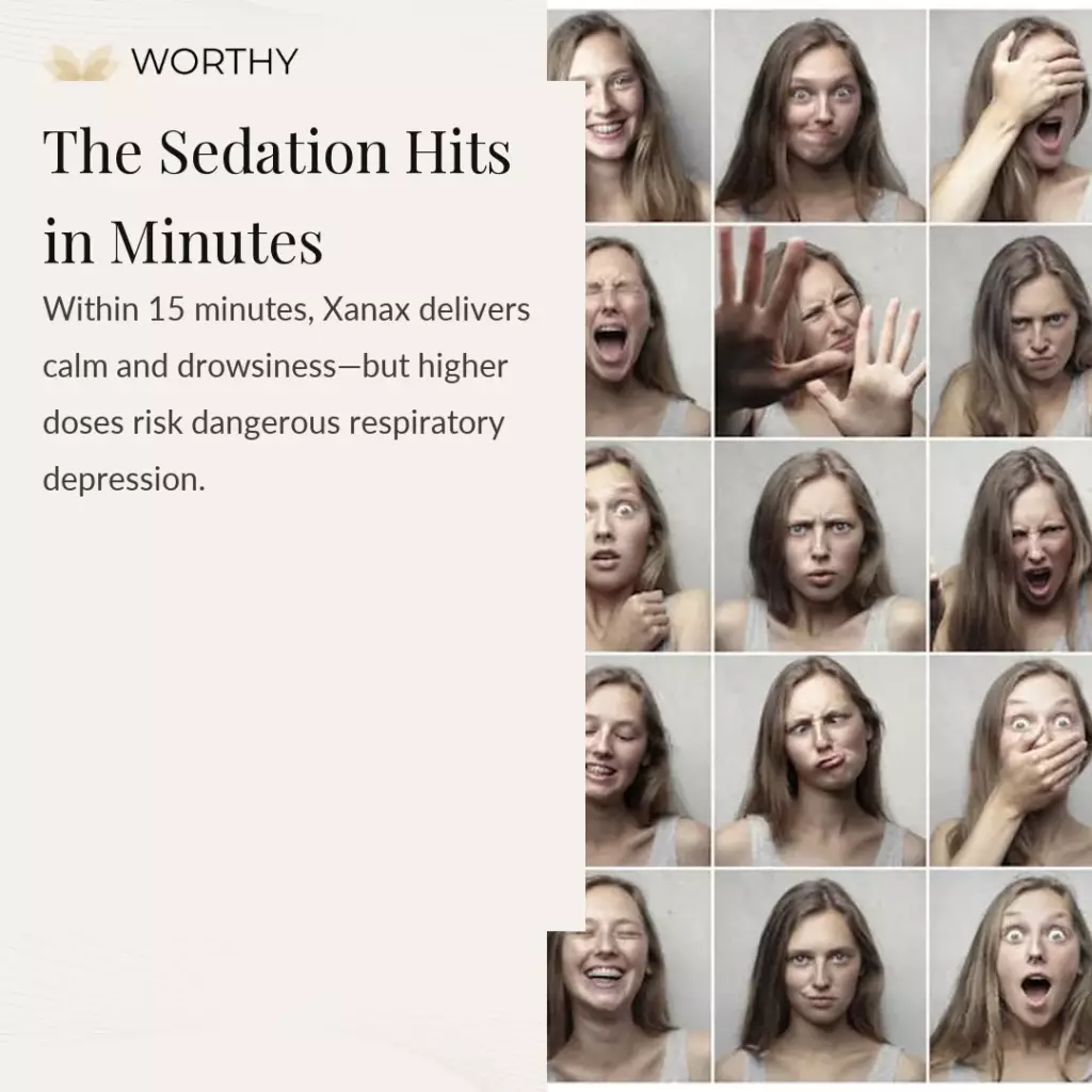 how does xanax affect the body and mind