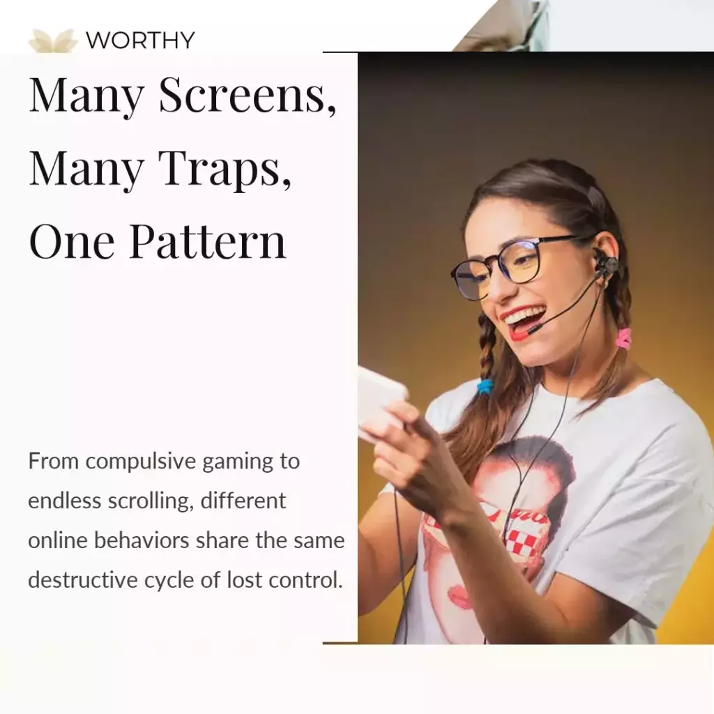 types of problematic internet use